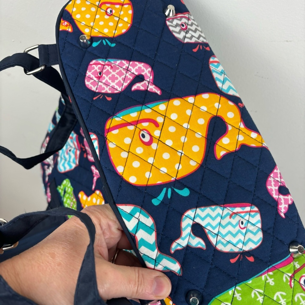 N.Gil narwhal colorful quilted backpack-EUC - Picture 5 of 11